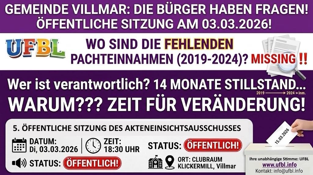 Drohen im Marktflecken substantielle Steuererhöhungen? Ein Leserbrief!
